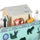 Lulilo Wooden Shape Sorter Noah\'s Ark with Animals, 20 Elements