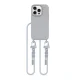 Tech-Protect iPhone 15 Pro Case MagNecklace MagSafe, Gray