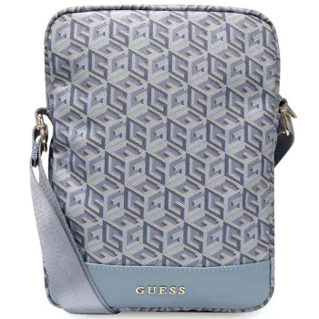 Guess GCube Stripe Tablet Bag for 10'' Tablet, Blue