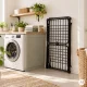ModernHome Folding Clothes Drying Rack 20 m with Wings, Black