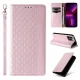 Magnet Strap Case for iPhone 14 Pro Max Flip Wallet with Lanyard, Pink