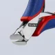 KNIPEX 64 12 115 Electronics End Cutting Pliers 115 mm, Red/Blue