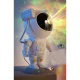 Izoxis LED Star Projector - Astronaut Night Light, White