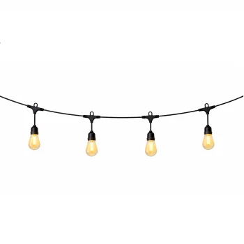 Forever Light FLM-200 LED String Lights 7.2m 10x E27 S14 (Warm White)