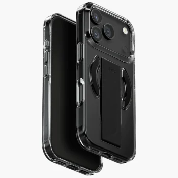 Uniq Heldro Air Case for iPhone 17 Pro Magclick Charging, Black