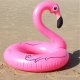Inflatable Swimming Ring Flamingo Shape 90 cm