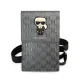 Karl Lagerfeld Ikonik Karl Monogram Patch Phone Bag - Silver
