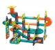 Multistore Magnetic Building Blocks with LED Marble Run, 105 Pieces