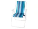 Folding Tourist and Beach Chair with Armrests