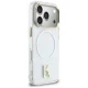 Karl Lagerfeld IML K Head Logo MagSafe Case for Apple iPhone 17 Pro, Clear