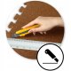 Puzzle Foam Mat 180x120cm Massido, Set of 6 Pcs (60x60cm)
