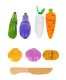 Kids Toy Wooden Cutting Vegetables Set Z23543