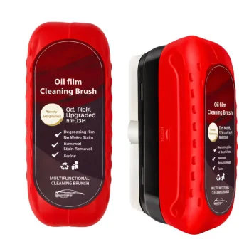Car Window Cleaner with Built-in Brush Streak-Free 120ml