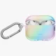 Uniq Iridescia Hang Case for AirPods Pro 3, Holo Quartz