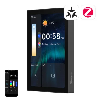 SONOFF NSPanel Pro 120 Smart Control Panel Matter WiFi Zigbee, Black