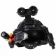 Kids Tactical Commando Set: Helmet, Flashlight, Sound Effects, Black