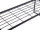 Single-Tier Metal Kitchen Shelf Organizer, Black