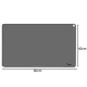 Purlov 00024295 Silicone Pet Bowl Mat, Grey