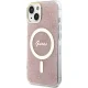 Guess IML 4G MagSafe case for iPhone 15 / 14 / 13 - pink