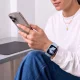 Tech-Protect Silicone Strap for Apple Watch 40 / 41 / 42 mm, Blue
