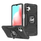 Wozinsky Ring Armor Case for Samsung Galaxy A32 5G with Kickstand Ring Holder, Black