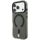 BMW Sign Frosted IML Metal Logo MagSafe Case for iPhone 18 Pro / 17 Pro, Gray