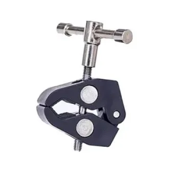 Clamping Bracket for Accessories with 1/4 and 3/8 Inch Screw Threads