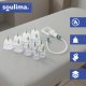 Vacuum Cupping Therapy Set Soulima 27292, 12 Cups with Pump for Massage