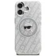 Karl Lagerfeld IML Karl Head Logo MagSafe Case for iPhone 16, Gray
