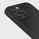 Apple Iphone 13 Pro Max 6,7\" Uniq Etui Lino Hue Case Cover, Black
