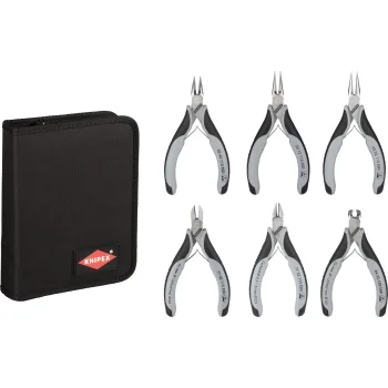 KNIPEX Electronics Pliers Set ESD, 6 Pieces