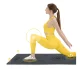 4Fizjo 1185 PU Rubber Yoga Mat 4 mm, Black