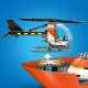 LEGO City 60504 Coast Guard Rescue Boat & Helicopter