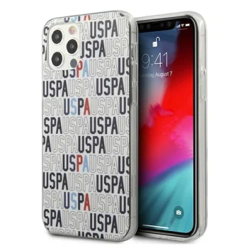 Apple iPhone 12 / 12 Pro 6.1'' US Polo Logo Mania Collection Case Cover (USHCP12MPCUSPA6), White