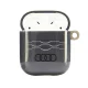 Audi IML Geometric Pattern Case for AirPods 1 / 2, Gray