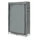 ModernHome PJJSC001 Large Textile Wardrobe with Shelves