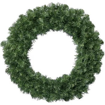 Large Christmas Wreath, Decorative, 50 cm, Green