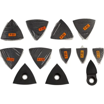 Fein Best of Starlock Sanding Multitool Accessory Set, 63 Pieces