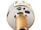 Wireless Karaoke Microphone with Bluetooth Speaker, Echo, and Voice Changer