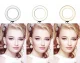 Tripod Mount + LED Ring Photo Video Light Lamp 60W