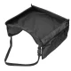 Waterproof Travel Tray for Car Seat, Black