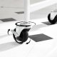3-Tier Rolling Utility Cart with Wheels, White