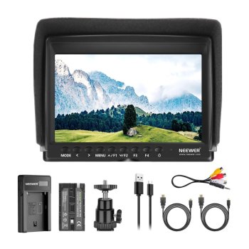 Neewer F100 7" IPS Field Monitor with Battery and Charger