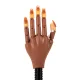 Practice Hand for Manicure Training with Clamp