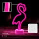 Forever Light FSC-11 LED Neon Lamp Flamingo, Pink