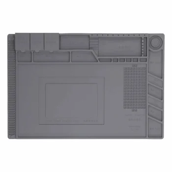 Silicone Repair Mat for Electronics 30x45cm, grey