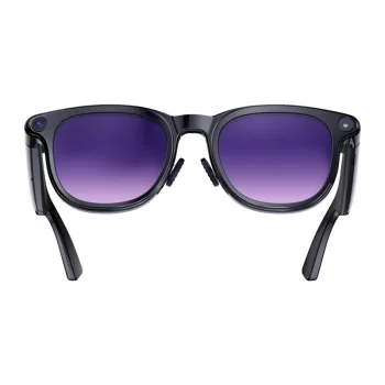 Colmi A2 AI Smart Sunglasses with Camera, Purple Lenses