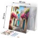 Massido Urban Landscape Paint by Numbers Kit, 40x50 cm – DIY Painting Set