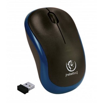 Rebeltec Meteor Wireless Optical Mouse, Blue