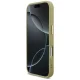 Guess Fixed Glitter Big 4G Metal Frame Case for iPhone 17 Pro, Gold